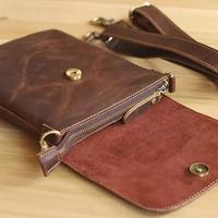 Gambar Tas Pria Kulit Asli Selempang Original / Tas Kulit Asli Sapi Slempang dari EMYL LEATHER undefined 3 Tokopedia
