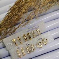 Gambar Anting Jepit Emas Permata Kadar 16K 1,5 gr - 1,45 gr dari Liong Jaya undefined 1 Tokopedia