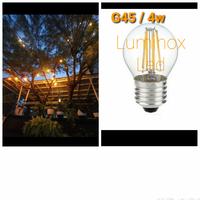 Gambar bohlam pingpong led cafe 4 watt 4w g45 bulat 4watt filament 4 w 220v dari luminox led undefined 1 Tokopedia