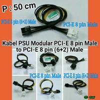 Gambar Kabel PSU Modular VGA 8 pin Male to PCI-Ex 8 pin (6 + 2) Male - 50 cm dari Sanwira cable undefined 5 Tokopedia