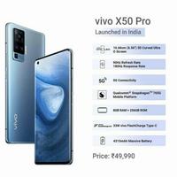 Gambar VIVO X50 PRO 8/256GB GARANSI RESMI Vivo Indonesia-Alpha Gay - Putih dari J Store Cell undefined 2 Tokopedia