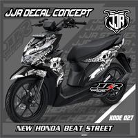 Gambar Stiker Decal Honda New Beat street/Deluxe -stiker honda beat new stre - pink dari JJR DECAL undefined 5 Tokopedia