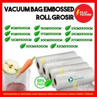 Gambar PLASTIK VACUUM VACUM VAKUM EMBOSSED EMBOSS EMBOS ROLL 27x500 VARIAN - Hitam dari kilat packing undefined 4 Tokopedia
