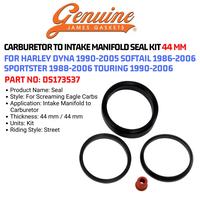 Gambar JAMES CARBURETOR TO INTAKE MANIFOLD SEAL KIT HARLEY 44 mm DS173537 dari Budung Cycles undefined 1 Tokopedia