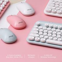 Gambar Rexus Combo Wireless KM9 Keyboard and Mouse - Garansi Resmi - Putih dari Das Livia Computer undefined 4 Tokopedia