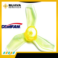 Gambar Gemfan Propeller 40mm Durable 3 Blade 1.5mm Clear Yellow 1635 RC Drone dari Buaya Aerotech undefined 1 Tokopedia