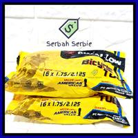 Gambar BAN DALAM SEPEDA 16X1.75 16 X 1.75 2.125 16X2.125 SWALLOW ANAK LIPAT - 16 LUCKY dari SERBAH SERBIE undefined 2 Tokopedia