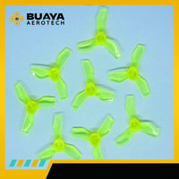 Gambar Gemfan Propeller 40mm Durable 3 Blade 1.5mm Clear Yellow 1635 RC Drone dari Buaya Aerotech undefined 2 Tokopedia