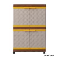 Gambar Lemari Club Mini Susun 2 Coklat dari Mebel Plastik Makassar undefined 1 Tokopedia