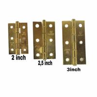 Gambar ENGSEL TIPIS KUNINGAN BESI WANLY 2 inch 2,5 inch 3inch - 2 inch dari tukukoper.surabaya undefined 3 Tokopedia