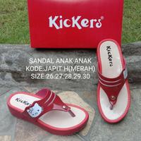 Gambar Sandal anak hello kitty / sendal jepit anak / sandal hello kitty pink dari Ramadhanis undefined 2 Tokopedia
