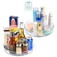 Gambar Lazy Susan Clear Turntable Rotating Kitchen Bathroom Pantry Organizer - Small dari THE STORAGE SHOPPE undefined 2 Tokopedia
