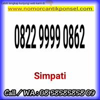 Gambar Kartu perdana nomor cantik simPATI 0822 9999 0862 SelS5 dari www semestaperdana com undefined 1 Tokopedia