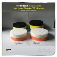 Gambar Busa Spon Pad Alat Mesin Poles Body Mobil Motor 5pcs 5inch Set Lengkap dari Giken.ultiv undefined 3 Tokopedia
