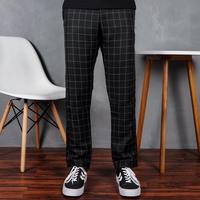 Gambar Celana Panjang Pria-Celana Tartan-Celana Serat kotak-Best Seller - Abu-abu, L (31,32,33) dari Ayra_Busana_Official undefined 4 Tokopedia