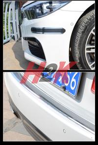 Gambar Stiker List Metal Carbon 5D - Lis Bumper - Sticker Sill Plate 7cm x 3M - Merah dari H2K, undefined 2 Tokopedia