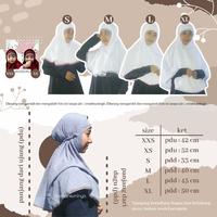 Gambar Kerudung Al Hikmah bergo babat - Coklat Susu, XXS dari vinhijab undefined 3 Tokopedia