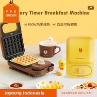 Gambar JOYOUNG Line Friends Sandwich Waffle Maker with Timer Brown and Sally dari JOYOUNG INDONESIA undefined 3 Tokopedia