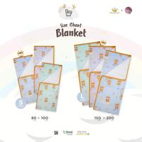 Gambar Selimut Bayi Hikarusa SKY deer ukuran 80 x 100 Tencel Modal - Biru Muda dari Kenzobabyshop_NEW undefined 1 Tokopedia