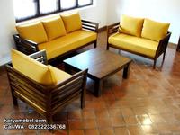 Gambar Set Meja Kursi Tamu Sofa dari Tanggul Mebel undefined 1 Tokopedia