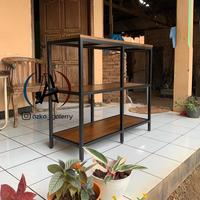 Gambar custom order rak industrial jati minimalis/side table/rak susun ibu F dari azka4store undefined 3 Tokopedia