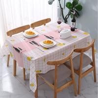 Gambar Taplak Meja Makan Kotak Besar Ruang Tamu Anti Air Premium Bahan Peva M - KOTAK BIRU dari Pxtonofficial undefined 4 Tokopedia