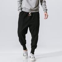 Gambar HR6 CELANA HAREM JOGGER LINEN IMPORT PRIA JEPANG HARAJUKU M-5XL - Hitam, XXL dari FASHION GLAMOUR18 undefined 1 Tokopedia