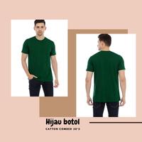 Gambar Langsung Dari Pabrik - Kaos Polos Pria Lengan Pendek Warna Dusty Pink - Maroon, L dari MumpungMurah undefined 4 Tokopedia