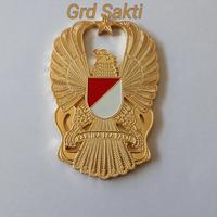 Gambar logo kartika eka paksi kecil - gold (emas), 8x5 cm dari garuda sakti production undefined 2 Tokopedia