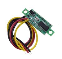 Gambar Voltmeter Digital LED Warna Merah Volt Meter Pengukur Tegangan 3 Kabel dari Spero Bandung undefined 3 Tokopedia