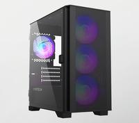 Gambar Montech AIR 100 ARGB - Micro ATX Tempered Glass + 4 ARGB Fan - Hitam dari distributorkomputer undefined 2 Tokopedia