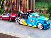 Gambar Towing Truck loose - Biru Muda dari UWA HOTWHEEL undefined 4 Tokopedia