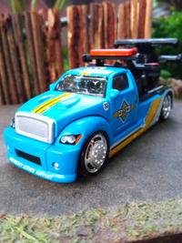 Gambar Towing Truck loose - Biru Muda dari UWA HOTWHEEL undefined 2 Tokopedia