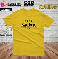Gambar Kaos Best Coffee / Kaos Pria / Kaos Jumbo / Kaos Bandung / Kaos 2021 - Kosong dari creatfash_NEW undefined 4 Tokopedia