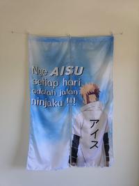 Gambar Noren Tirai Jepang Custom Design / Gorden Jepang Desain Bebas - Bahan SATIN, Standard dari Spalva Surabaya undefined 5 Tokopedia