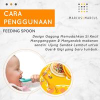 Gambar Marcus and Marcus Feeding Spoon - Yellow Giraffe dari Smile Ever After undefined 3 Tokopedia