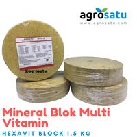 Gambar Mineral Blok Hexavit 1.5Kg Garam Multivitamin Sapi Kambing Domba Kuda dari Agro Satu undefined 1 Tokopedia