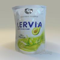 Gambar Lervia Sabun Susu Milk Only Shower Cream Sabun Mandi [400ml] - MILK ONLY dari sun go kong shop undefined 3 Tokopedia