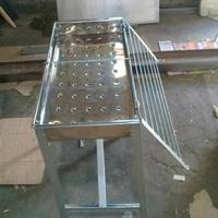 Gambar Bakaran Arang stainless steel P.60 L.30 T.70 Tebal dari Terang Senen undefined 2 Tokopedia