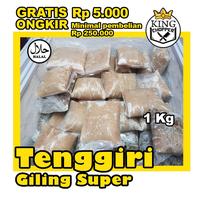 Gambar IKAN TENGGIRI GILING SUPER FROZEN GEPENG FRESH BULAT BEKU STEAK FISH 1 dari King Chopper undefined 1 Tokopedia