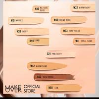 Gambar make overrr powerstay weightless foundation share in jar original 100% - 3ml dari yes999 undefined 3 Tokopedia