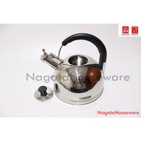 Gambar Teko Masak Air Siul Stainless Steel Whistling Kettle 3L Zebra 192131 dari Galea Kitchenware OFFICIAL undefined 3 Tokopedia