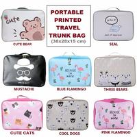 Gambar Tas travel pendamping koper PRINTED edition size L - SEAL dari Azista shop undefined 1 Tokopedia