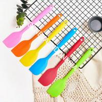 Gambar Spatula Silikon Full Gagang Tahan Panas Spatula Silicone - Large - Merah dari Geneva Indonesia undefined 2 Tokopedia