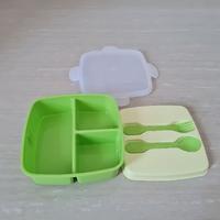 Gambar KOTAK MAKAN GOLDEN SUNKIST LUNCH BOX SEKAT TUTUP DENGAN SENDOK GARPU dari Dreamplast_NEW undefined 3 Tokopedia