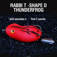 Gambar UMPAN CASTING BENTUK KATAK 4.5 CM BERAT 7 GRAM EKOR SQUIN - Merah dari BestFishing99 undefined 1 Tokopedia