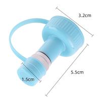 Gambar Tutup Botol Minum Pet Portable Universal / Portable Water Bottle Cap - Blue dari Hua Xia Pet Store undefined 2 Tokopedia