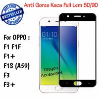 Gambar Anti Gores Kaca Full Lem F1 F1f F1+ F1S A59 F3 F3+ Oppo Tempered Glass - F1 F1f dari DragonAccesories undefined 1 Tokopedia