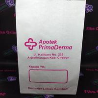 Gambar Fika Paper Bag Putih /Kantong snack 12,5 x 19,5 x 8 sablon custom dari FikaOnline Mandiri undefined 2 Tokopedia
