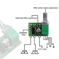Gambar Amplifier Mini Digital HiFi Audio PAM-8403 5V Stereo 2 CH 3W dari lapaknya elektro undefined 4 Tokopedia
